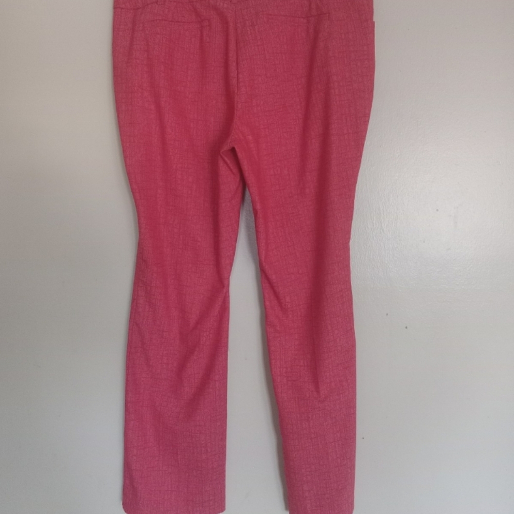 Newyork & Company Women's Chic Pink Bootcut Trousers Size 18 - Picture 3 of 13
